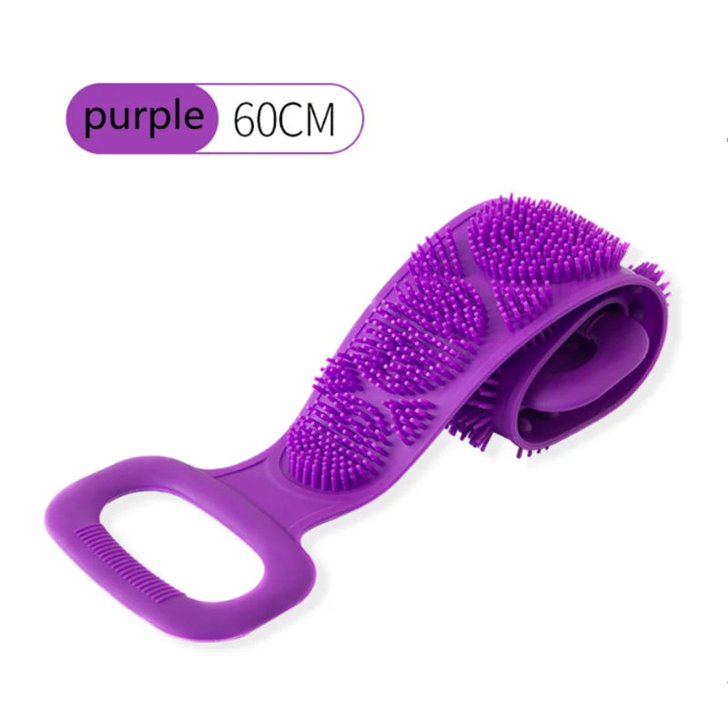 Silicone Brushes Bath Towels Rubbing Back Mud