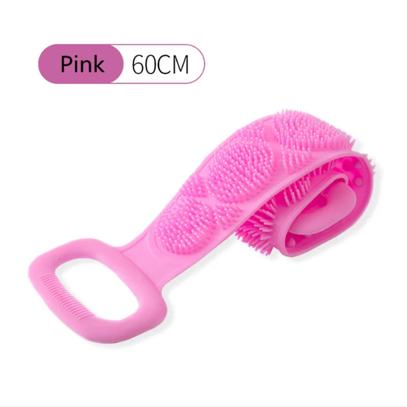 Silicone Brushes Bath Towels Rubbing Back Mud