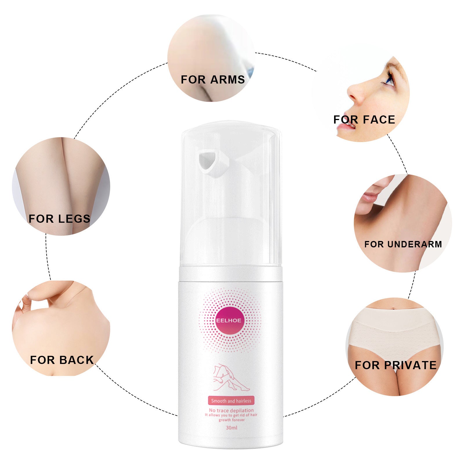 Hair Removal Spray Depilatory Armpit Hair And Legs