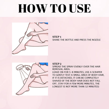 Hair Removal Spray Depilatory Armpit Hair And Legs