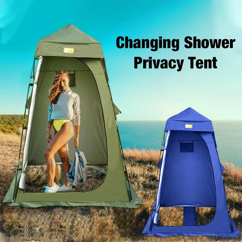 Portable Privacy Shower Toilet Camping Pop Up Tent Room | Yazijico™