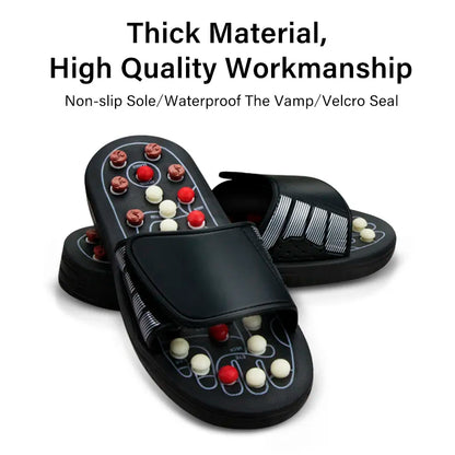 Yazijico™ Feet Massage Slippers Foot Reflexology Acupuncture - Yazijico™ 