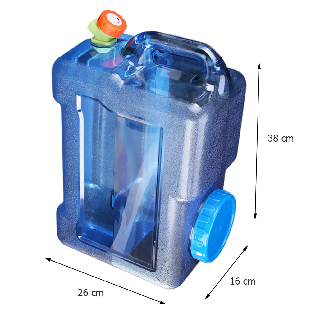 Capacity Outdoor Water Bucket Portable Driving Water | Yazijico™ 