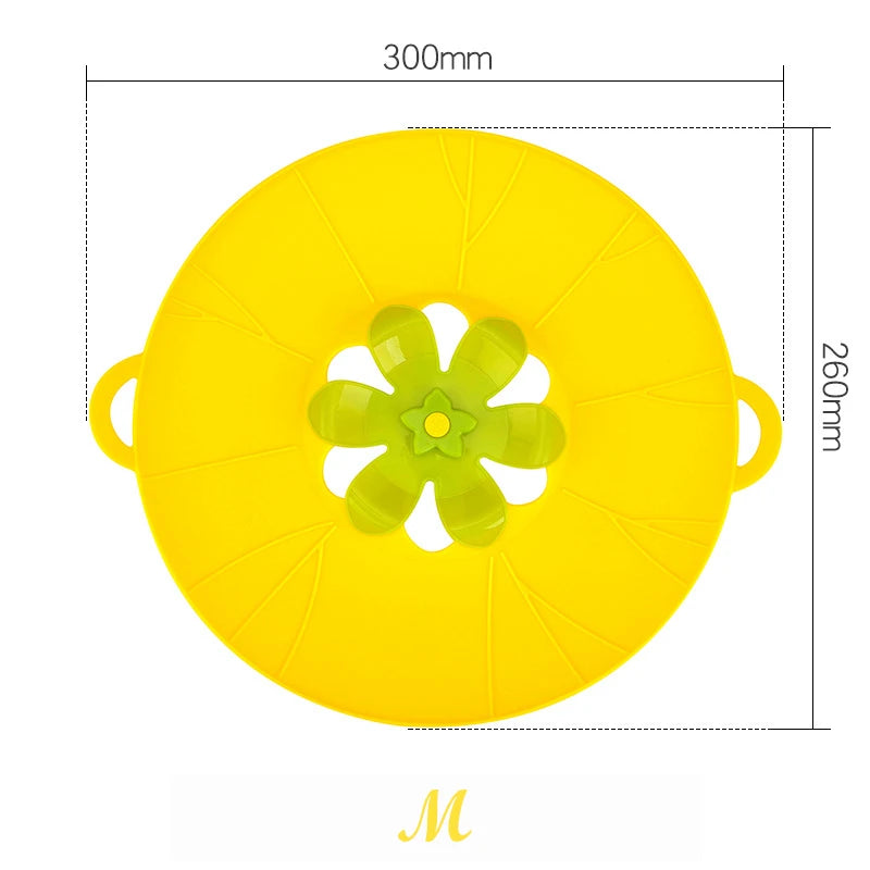 Silicone Lid Spill Stopper Cover for Pot | Yazijico™ 