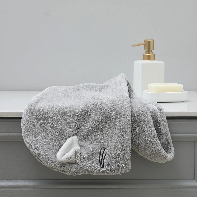 Microfiber Quickly Dry Hair Hat Bathroom Women Towels  | Yazijico™