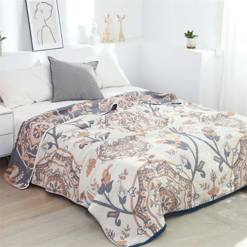 Twin Queen Size Anti Pilling Bedspread Comforter Soft Cotton | Yazijico™