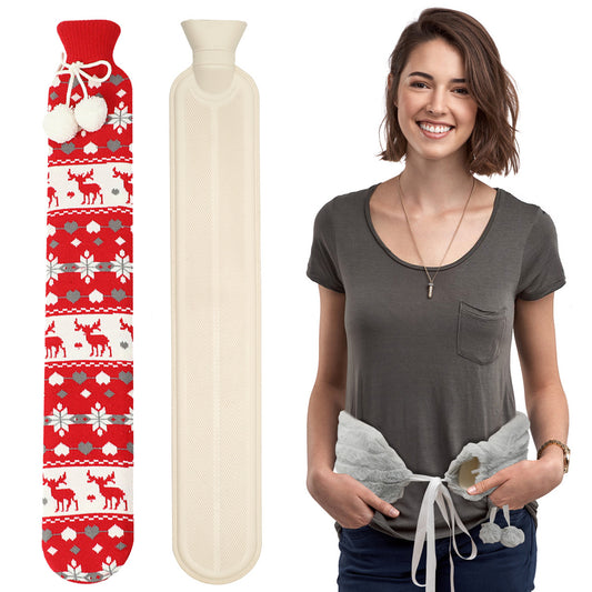 Hot Water Bottle Portable Warm Belly 2L 