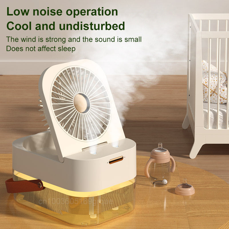 Humidifier Spray Fan Portable Fan Air Cooler 