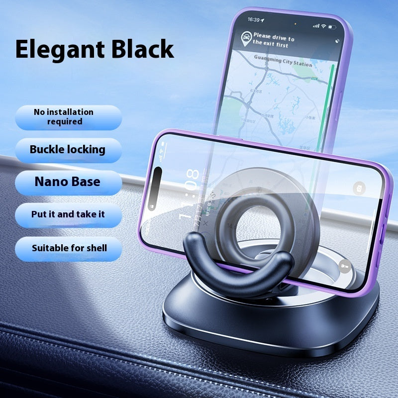 Magnetic Phone Holder With Vacuum Suction Foldable 