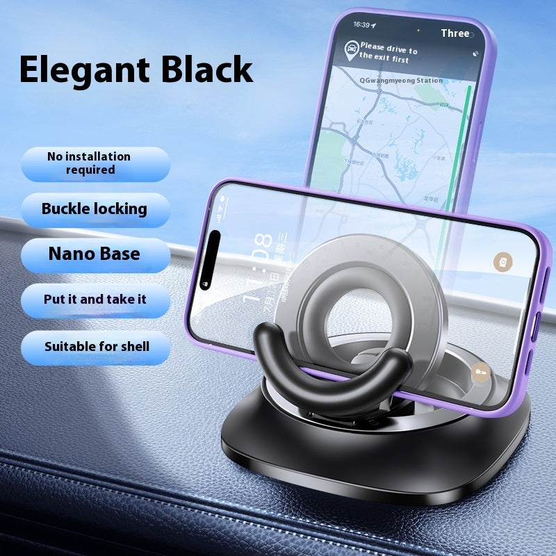 Magnetic Phone Holder With Vacuum Suction Foldable 