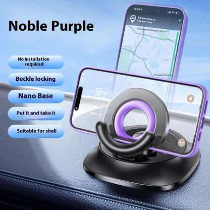 Magnetic Phone Holder With Vacuum Suction Foldable 