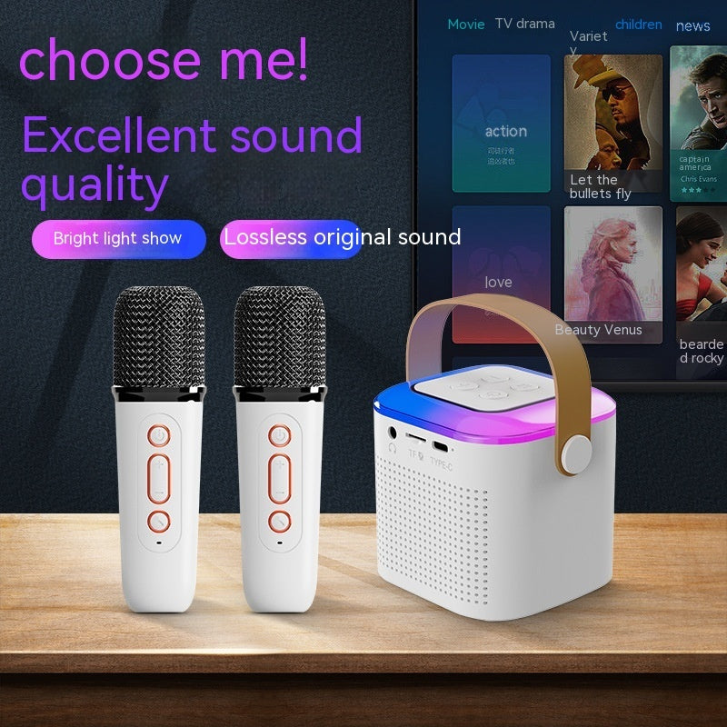 Microphone Karaoke Machine Bluetooth-compatible 