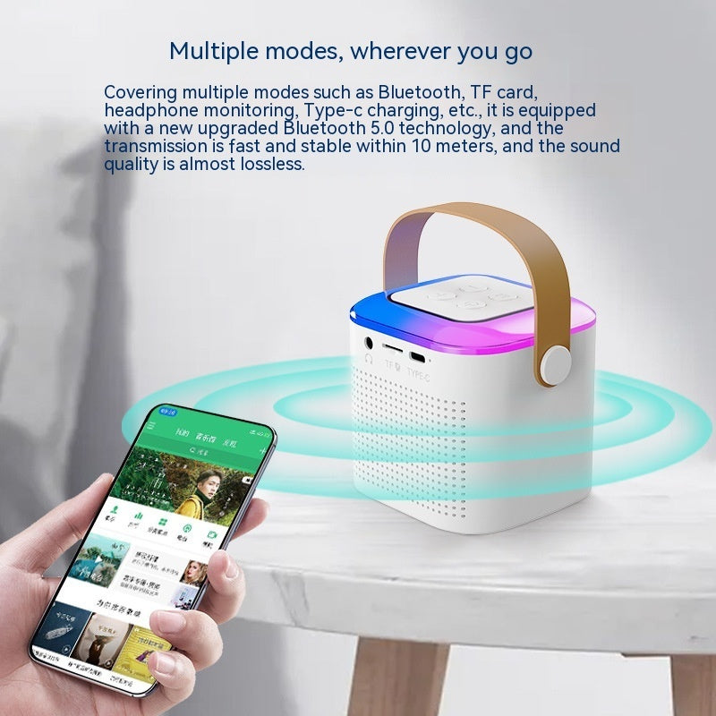 Microphone Karaoke Machine Bluetooth-compatible 