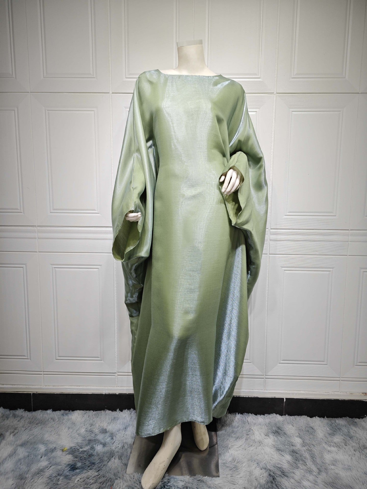 Middle East Fashion Fil-Lumiere Satin Waist Dress