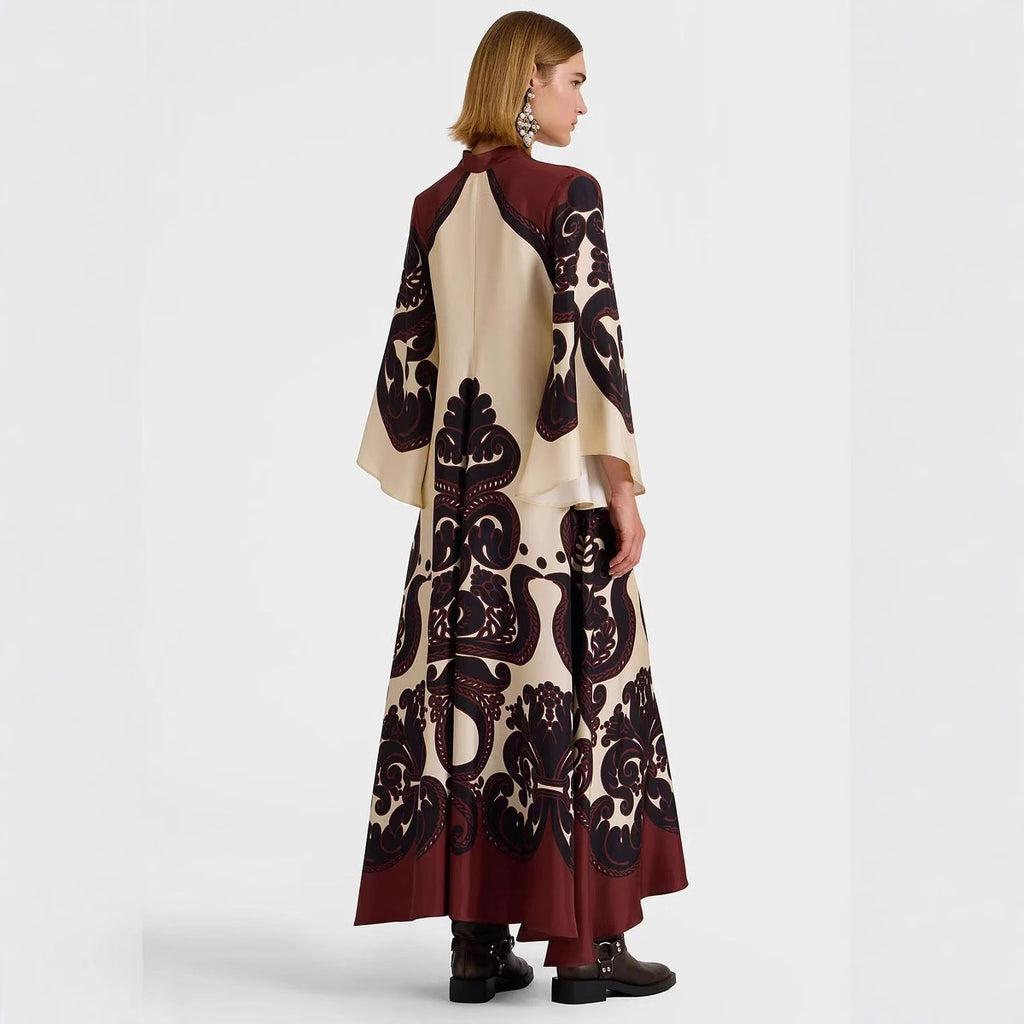 Middle East Muslim Ethnic Style swing skirt Dress 