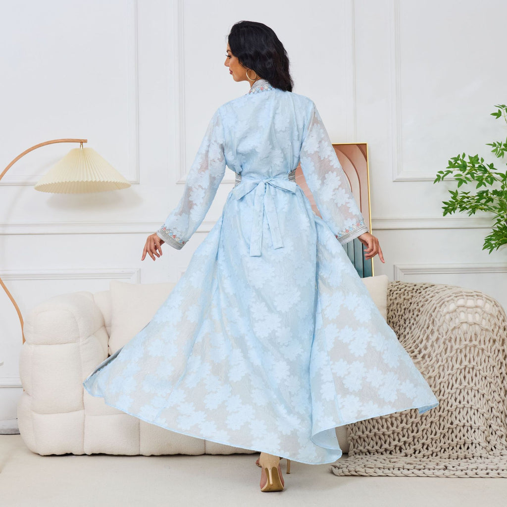Middle East Women's Muslim Dress Elegant Dress 