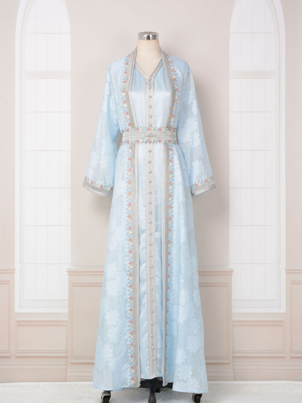 Middle East Women's Muslim Dress Elegant Dress 
