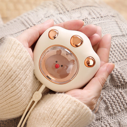Mini Electric Hand Warmer Cat Paw Cute 