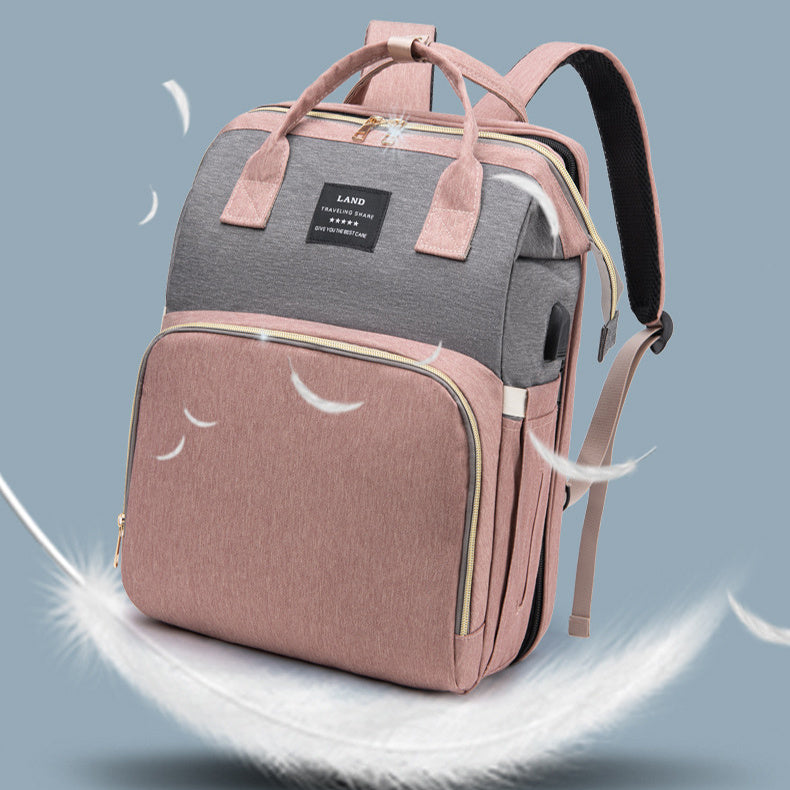 Mummy Baby Crib Backpack Large Capacity