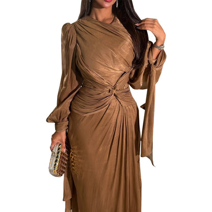 Middle East Dubai Robe Dress Muslim Women   Yazijico™ 
