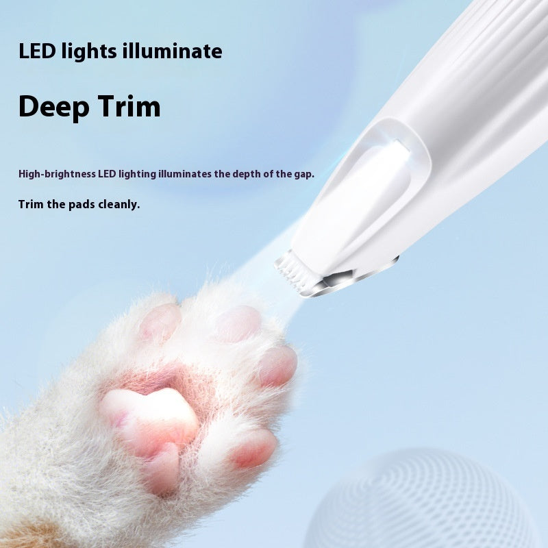 Pets Efficient LED Shaving Cat Dog Foot  