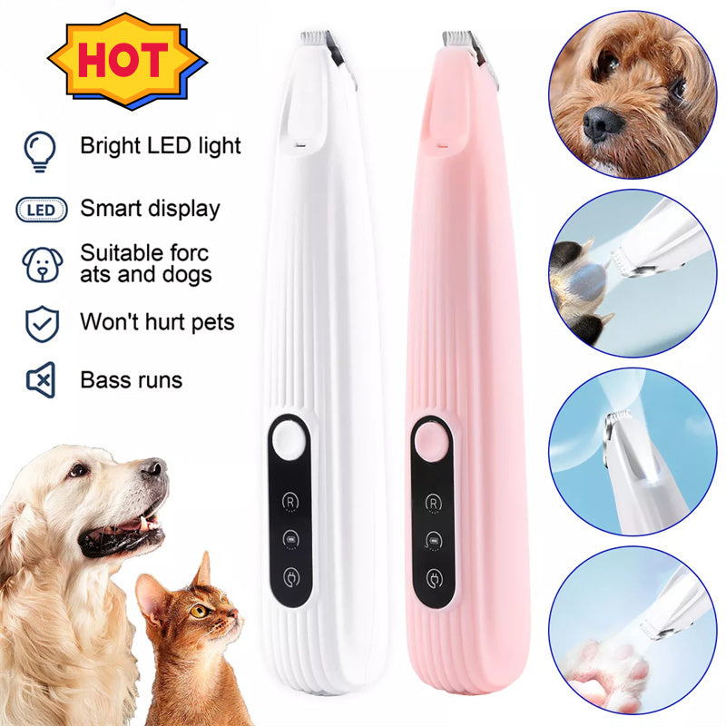 Pets Efficient LED Shaving Cat Dog Foot  