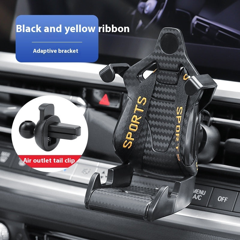 Racing Seat Shape Car Phone Holder Auto  