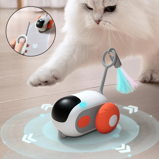 Remote Control Interactive Cat Car Toy Chasing 
