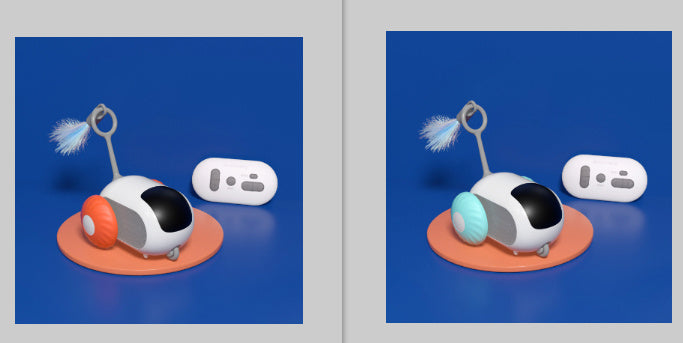 Remote Control Interactive Cat Car Toy Chasing 