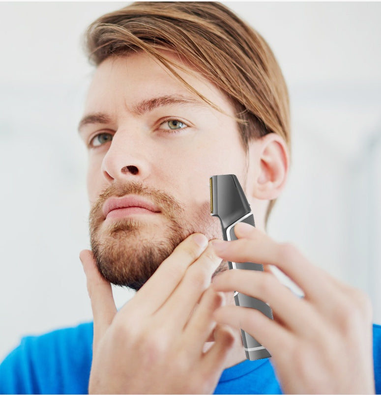 Retractable Men's Shaver Body Hair Trimme