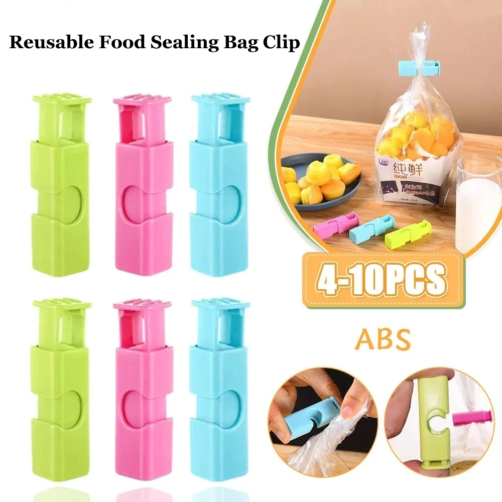 Reusable Food Sealing Bag Clip