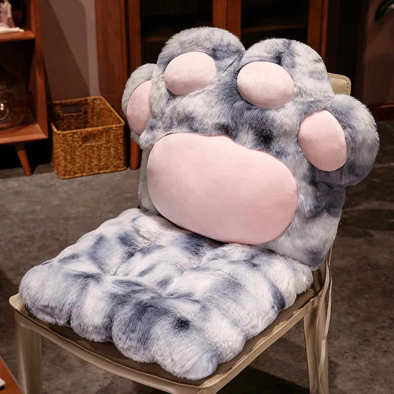 Soft Plush Back and Seat Cushion Cats | Yazijico™ 