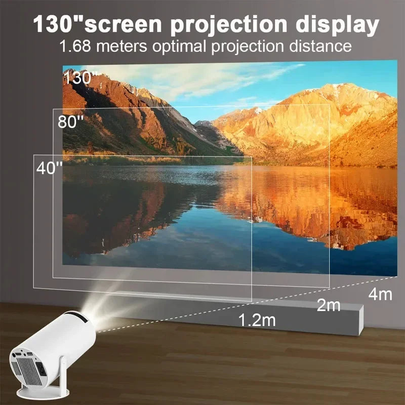 Yazijico™ Home Cinema Outdoor portable Projetor - Yazijico™ 