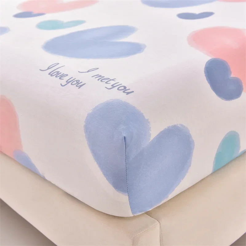 Mattress Cover Pure Cotton Bed Sheet  | Yazijico™