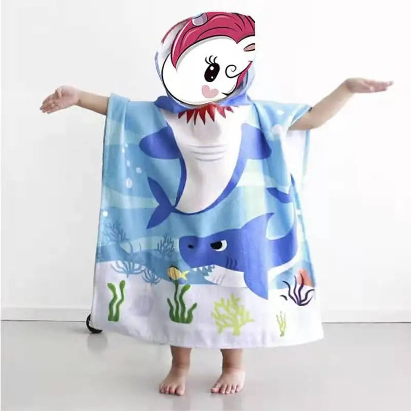 Kids Bath Towel Microfibe Beach Towels | Yazijico™