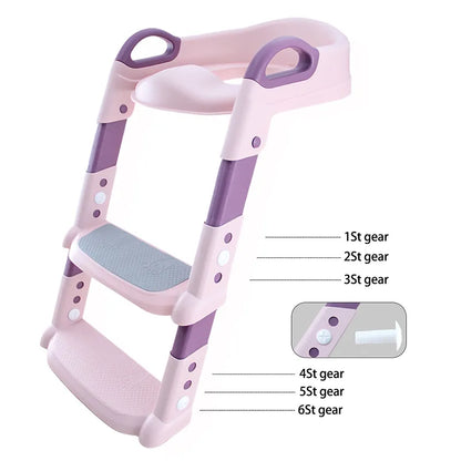 Yazijico™ Stepped Children's Toilet Foldable Foot Stool - Yazijico™ 