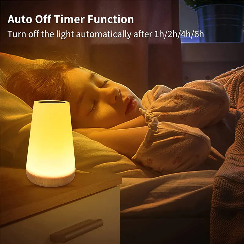 Yazijico™ 13 Color Changing Night Light RGB Remote Control Touch - Yazijico™ 