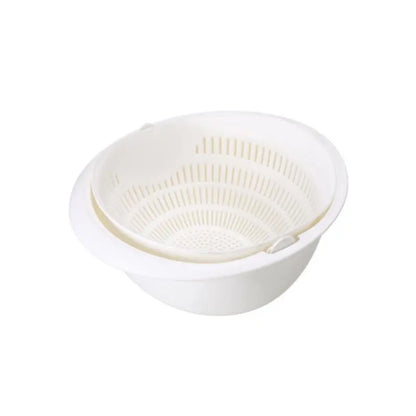 Kitchen Fruit Tray Removable Double Layer | Yazijico™ 