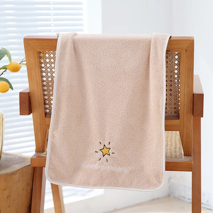 Cute Baby Towel Coral Velvet Kids Bath  Washcloth  | Yazijico™