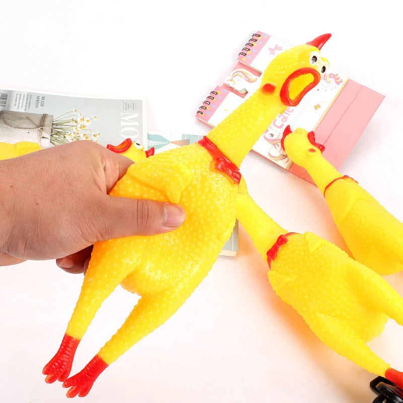 Funny Screaming Chicken Pet Dog Chew Toys | Yazijico™ 