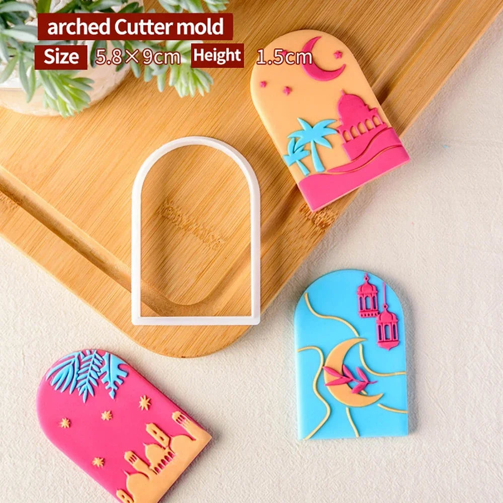 Cake Decorating Tools Ramadan Cookie Press Stamp | Yazijico™  