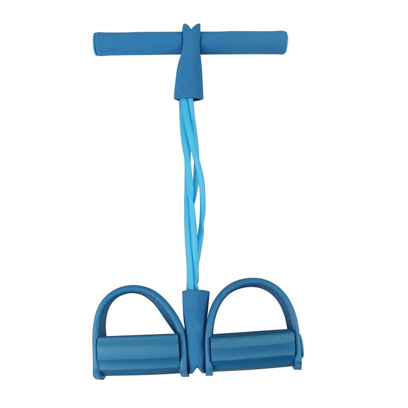 Fitness Gum Resistance Bands Latex Pedal Exerciser 