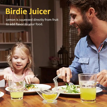 Yazijico™ Mini Manual Juicer Bird Shape Transparent Portable - Yazijico™ 