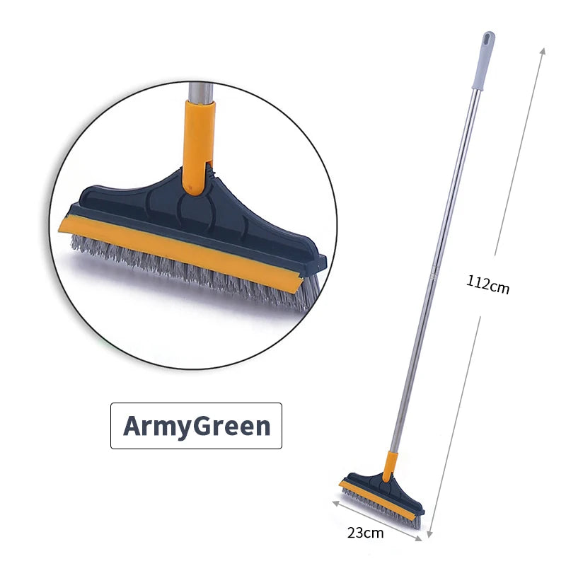 Floor Scrub Brush 2 In 1 Cleaning Brush | Yazijico™ 