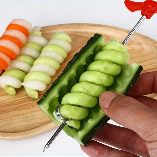 Yazijico™ Vegetables Spiral Knife Carving Tool - Yazijico™ 