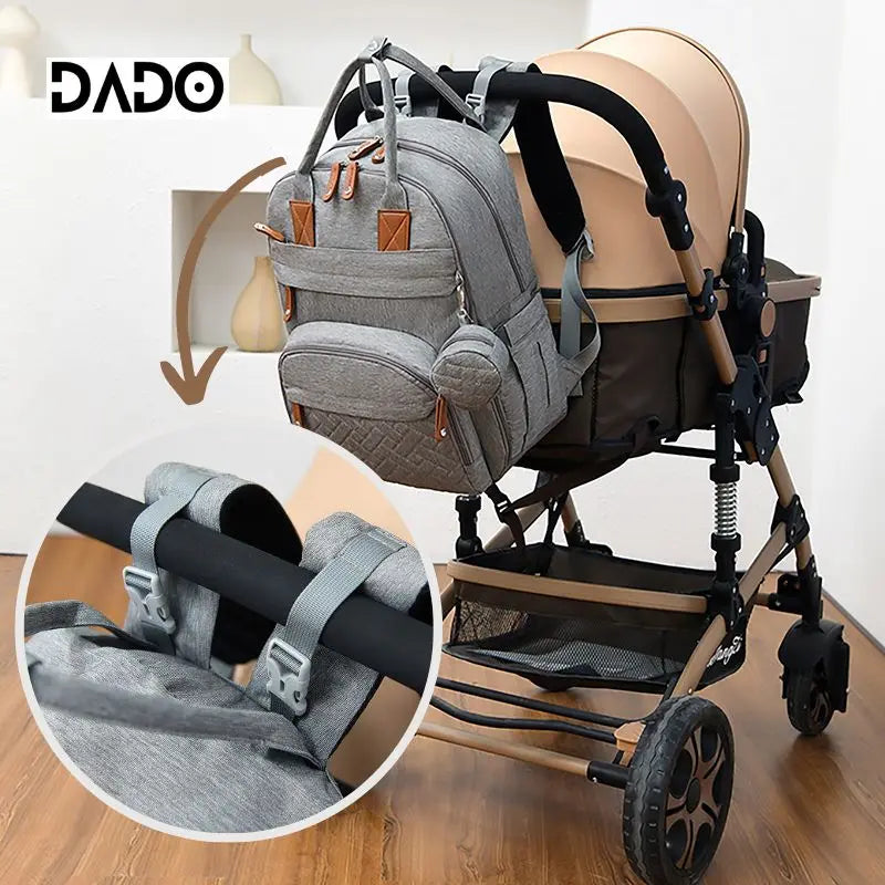 Diaper Bag Backpack Baby Essentials Travel Tote Multifunction | Yazijico™ 