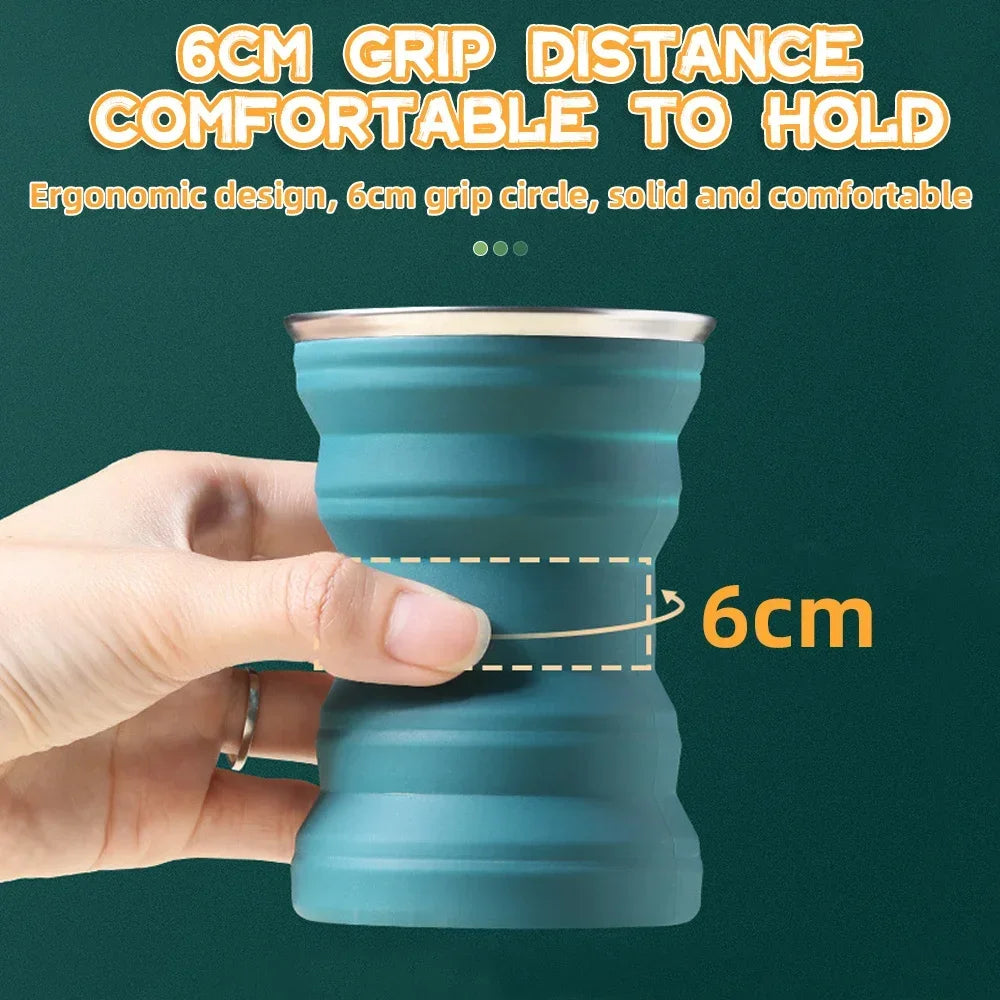 Folding Water Cup Outdoor Heat Resistant