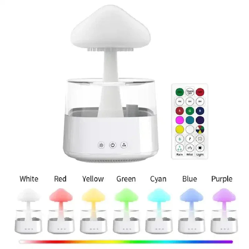 Yazijico™ Cloud And Raindrop Humidifier Colorful - Yazijico™ 