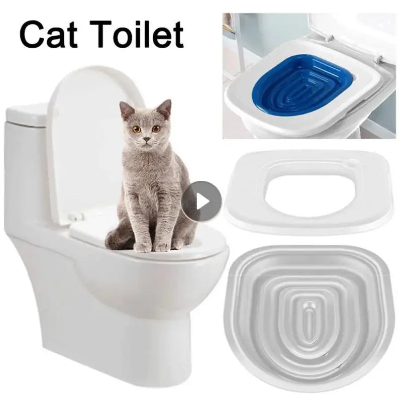 Yazijico™ Cat Toilet Training Kit Reusable - Yazijico™ 