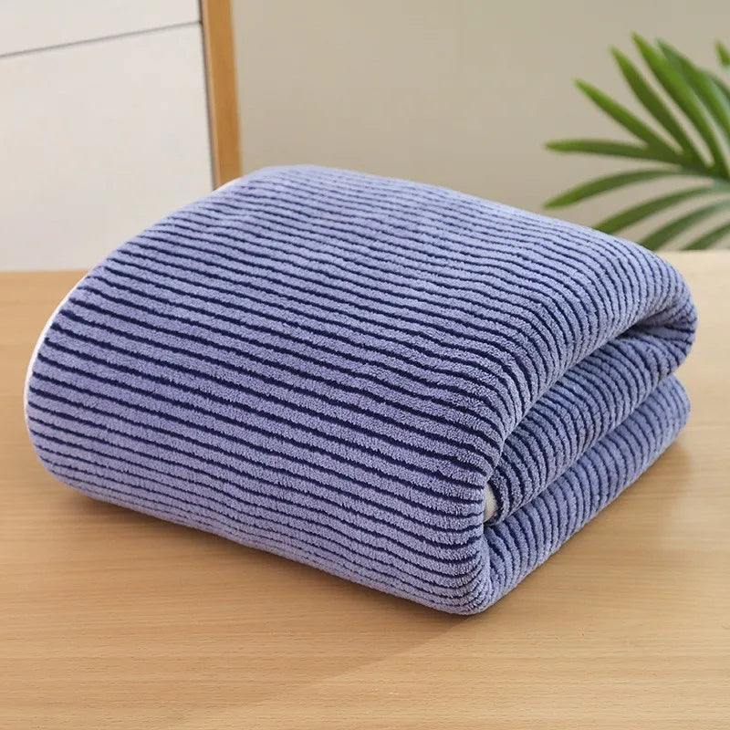 Towel Sets Bamboo Charcoal Coral Velvet Bath  | Yazijico™
